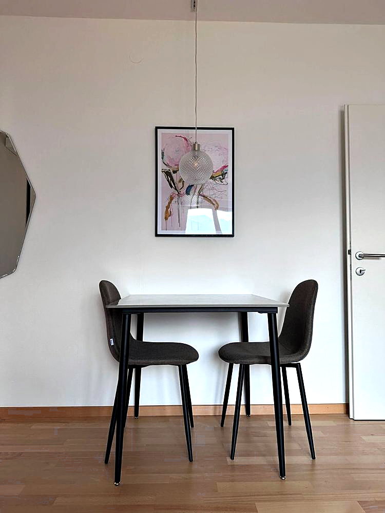 Eettafel voor twee in appartement SONNWEIT